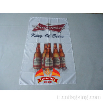 Bandiera Budweiser King of Beers 3x5 FT 150X90CM Banner Budweiser 100D poliestere